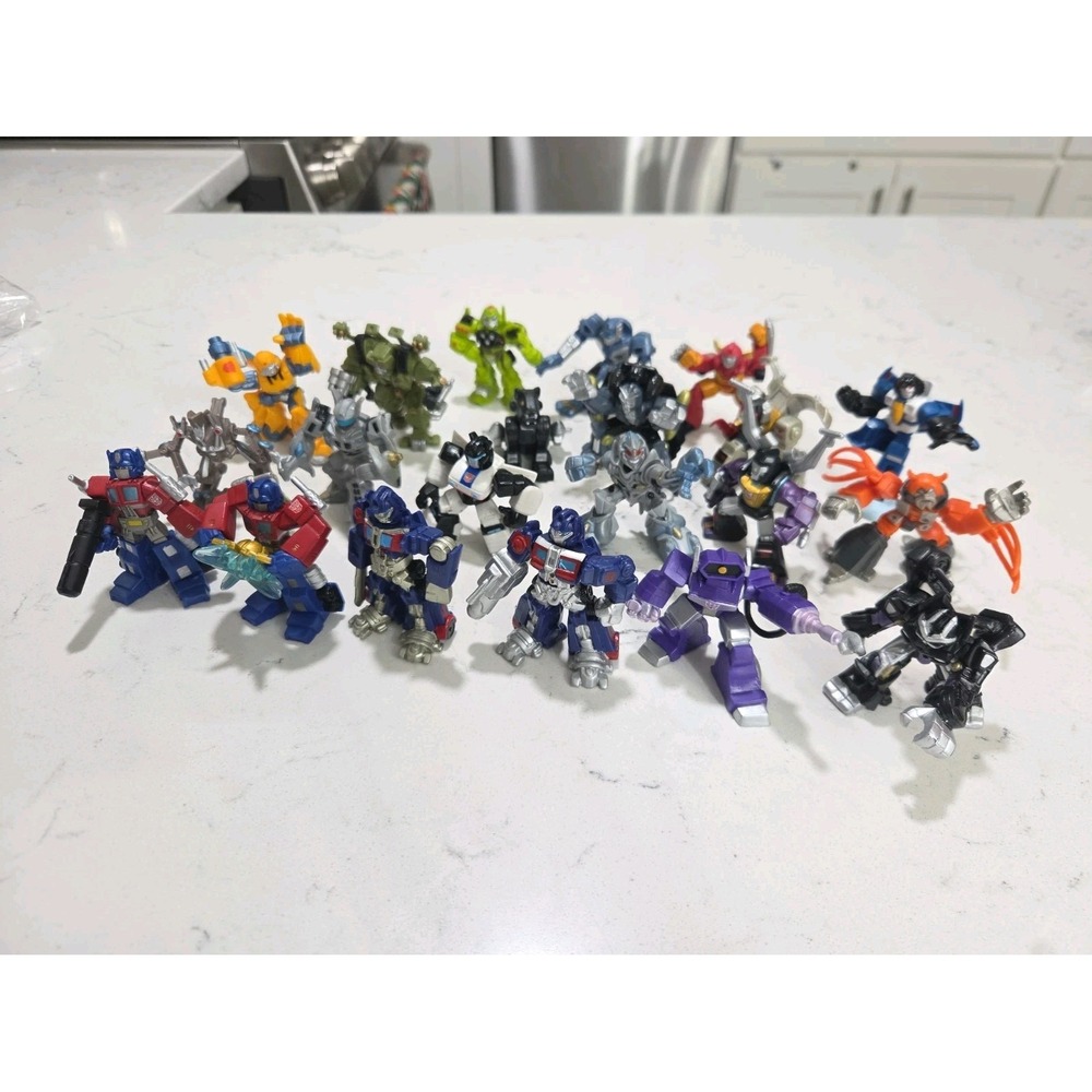 Transformers Mini Robot Heroes Figures - Lot of 21